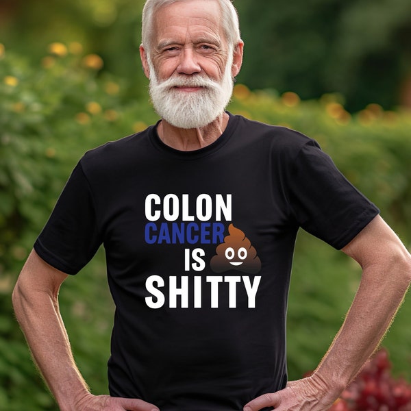 Colon Cancer is Shitty  Instant Download PNG Sublimation Dtf, Dtg, HTV