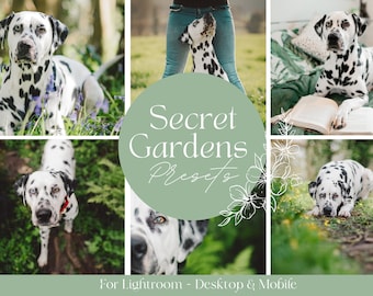 Secret Gardens 25 preset collection- Spring 2022 - Polkadotloki - Polkadotpresets