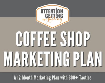 Coffee Shop Marketingplan, 12-Monats-Trackingplan, Coffee Shop Marketingstragie, Coffee Shop Business Plan, Kaffeehaus Marketingplan