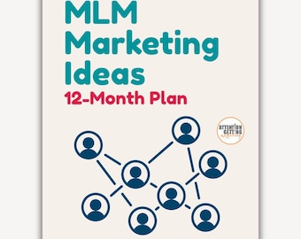 Direct Sales Planner Marketing Plan, MLM Multi Level Network Marketing, Direct Sales Consultant, How to Market and Promote MLM Marketing