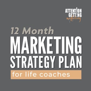 Life Coach Marketing Plan, Life Coaching Planner Template, Life Coaching Business Workbook, Digital Marketing Plan for Life Coach
