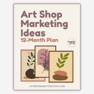 marketing ideas for selling art online strategy plan
