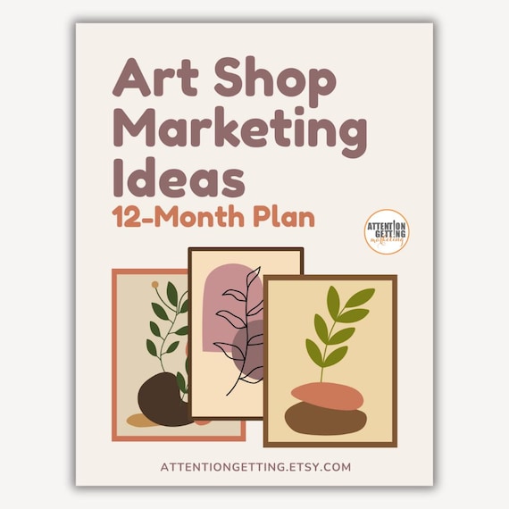 Art Marketing Strategy Plan, How to Sell Art Online, Best Seller Wall Art Marketing Planner Artists, How to Sell Art Online, Wall Art Shops