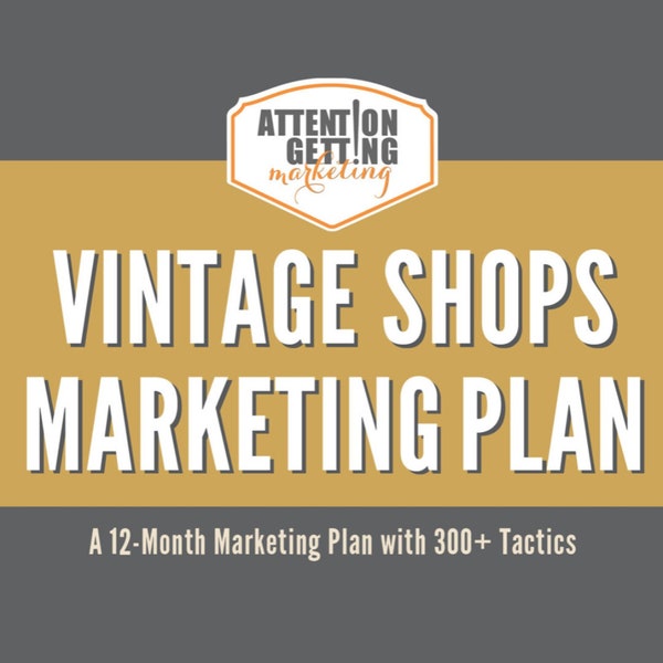 Marketing Strategy Plan Vintage Shops, Vintage Marketing Planner, Business Planner, Vintage Marketing Plan, Best Sellers Vintage Business