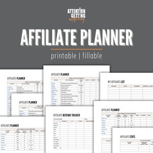 Affiliate Marketing Programs Digital Planner Affiliate Marketing Beginners Affiliate Program Tracker Best Top Pay Affiliate Website Links
