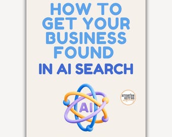 AI Guide, How to Optimize Your Small Business Website for AI Search and Get Your Business Recommended, 6-Page Checklist & Plan