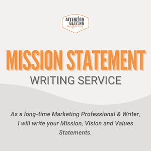Mission Statement Writer Vision Mission Statement Value Statement Writing Service Commission Business Plan Writer Freelance Mission Values