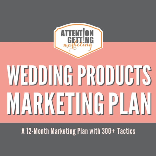 Wedding Marketing Strategy Plan, Wedding Shop Marketing Ideas, Wedding Social Media Ideas, Wedding Products Marketing Digital Download