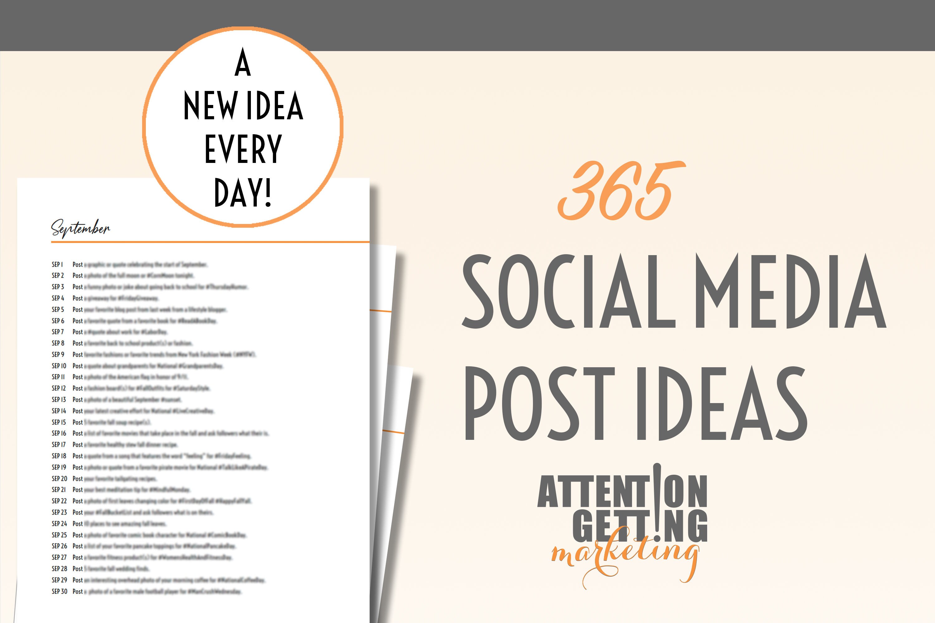 2022 Social Media Content Calendar Social Media Post Ideas | Etsy