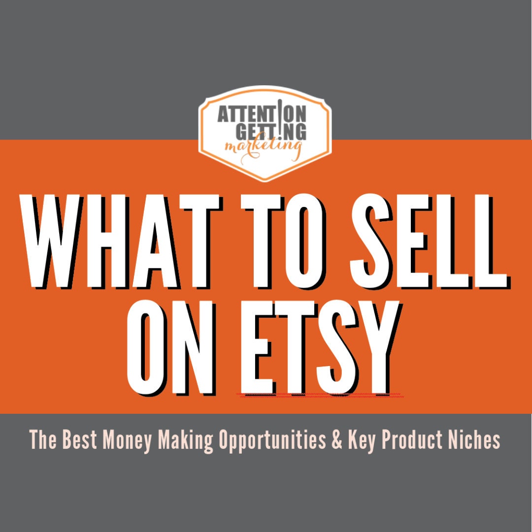 What to Sell on Etsy, Selling on Etsy Ebook, Etsy Success, Etsy Planner