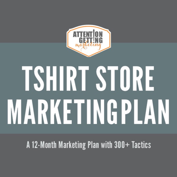 Marketing Plan T-shirt Shops, Tshirt Business Planner, Marketing Planner Template, Tshirt, Tees, Strategy Plan Best Selling Shirt Planner