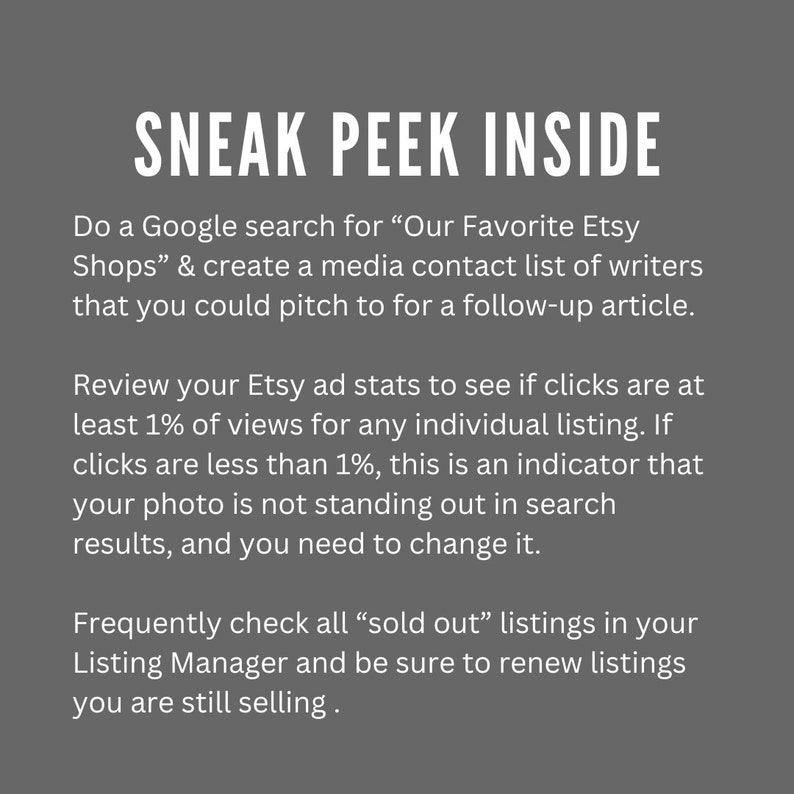 Etsy Succesverkoopgids, Etsy Businessplan, Etsy Verkopersgids, Verkopen op Etsy, Etsy Secret Pick, Etsy Planner Bestseller 2024 afbeelding 5