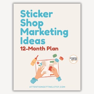 how to sell stickers online marketing ideas strategy plan