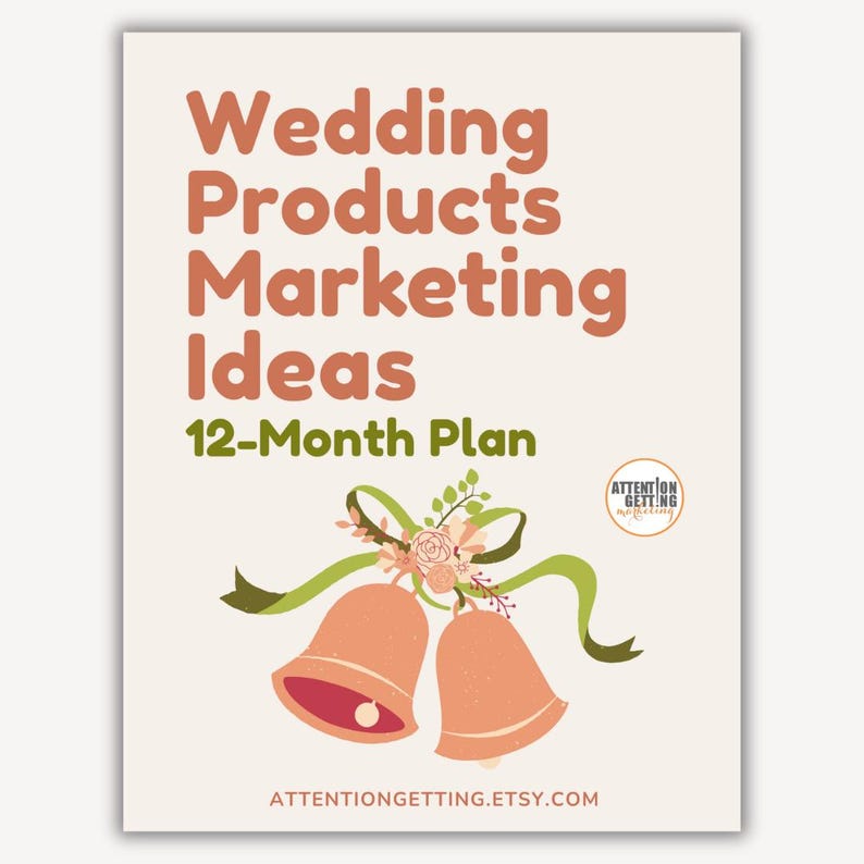 marketing ideas for wedding products strategy plan