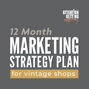 Piano strategico di marketing per negozi vintage, come vendere articoli vintage online, piano di marketing digitale, come commercializzare un'attività vintage online