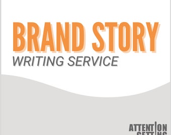 Brand Story Writing Services, Writer for Hire, Freelance Writer, Marketing Writer