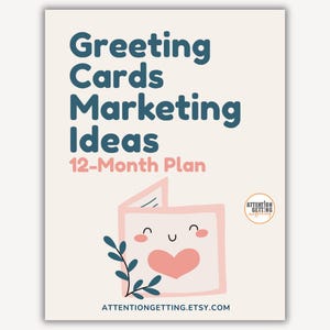 Strategic Marketing Strategy Plan for Selling Greeting Cards, Business Marketing Strategies for Small Businesses 12-Month Plan