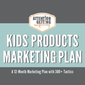 Marketing Plan for Baby Products, Marketing Plan for Kids Products, Kids Boutique, Baby Boutique Marketing Plan Ecommerce Social Media Plan