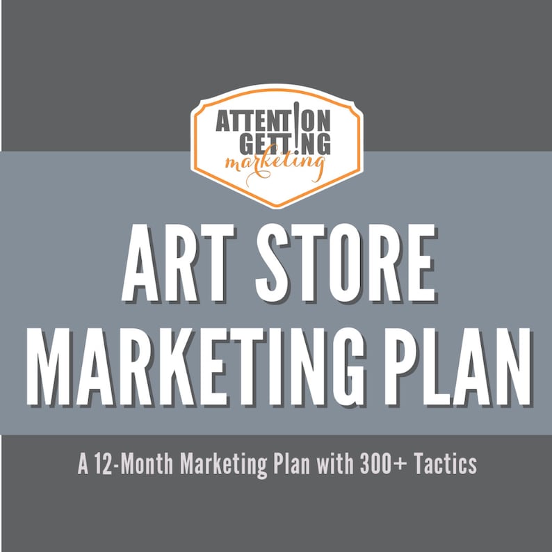 How to sell art online on Etsy artist marketing plan 12 month Attention Getting Marketing digital art paintings