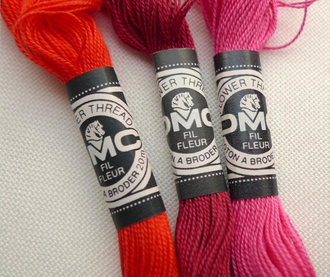 DMC fil fleur DMC floss flower thread 50x Etsy