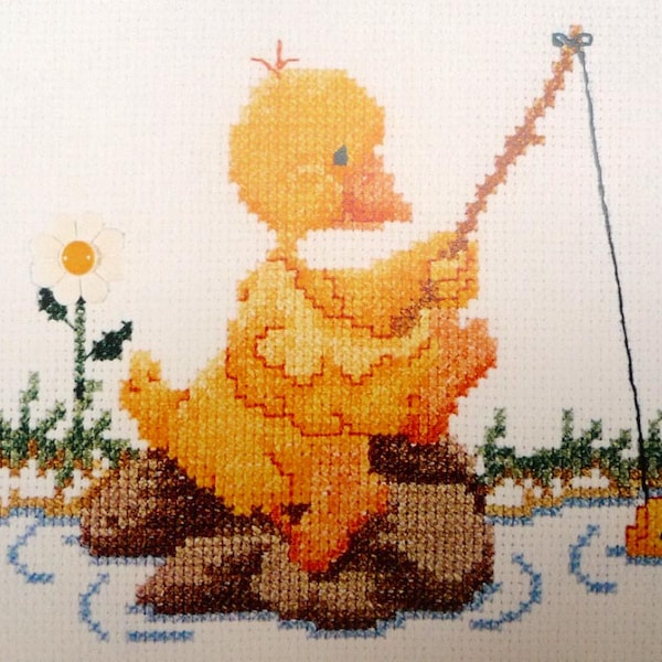 Broderie point de croix - Etsy France