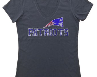 rhinestone patriots jersey