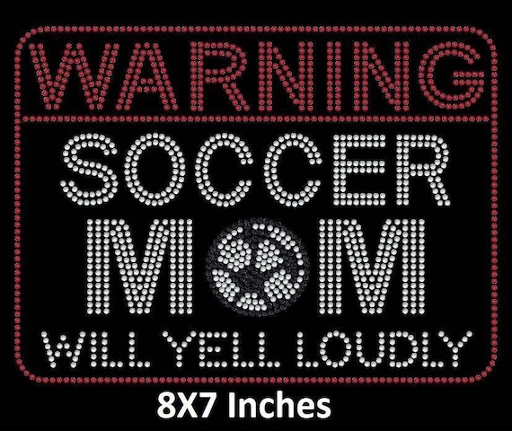 Swim Mom Rhinestone Transfer Hot Fix Motif