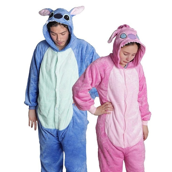 KIGURUMI Cosplay Romper Charactor animal Hooded Night clothes Pajamas Pyjamas Costume sloth outfit Sleepwear Couple style