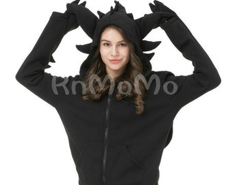 KIGURUMI Cosplay  Charactor animal Hooded  hoody coat jumper Adult Costume outfit hoodies Sweatshirt jacket Zip Up
