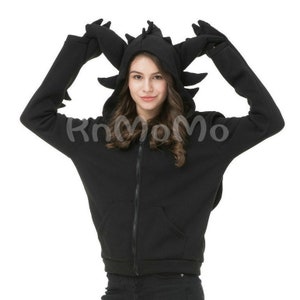 LIGHT FURY Inspireddragon Hoodie How to Train Your Dragon White