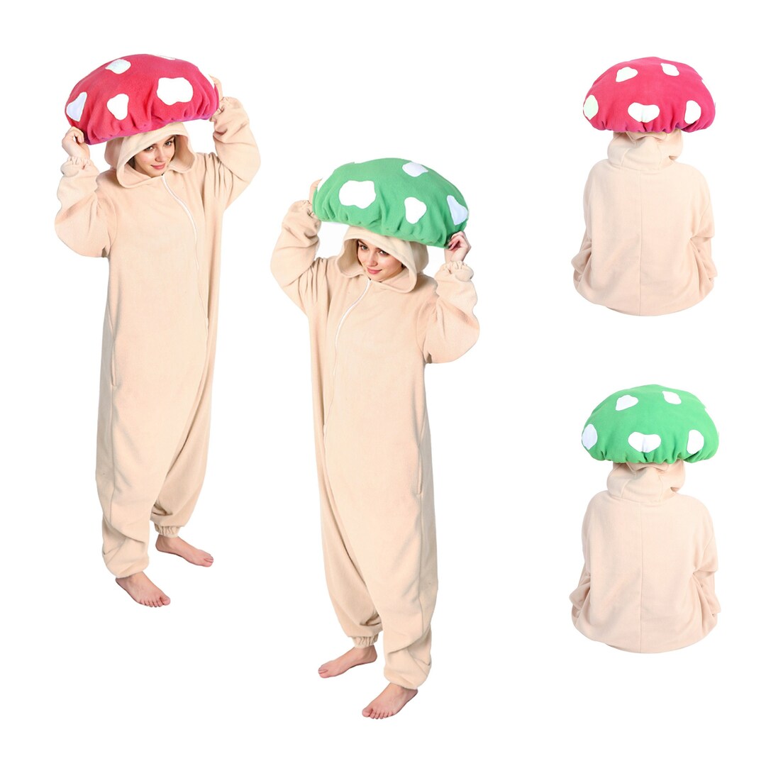 Shiitake Mushroom Costume Pajamas