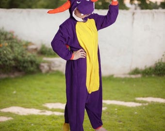 KIGURUMI Cosplay Romper Charactor animal Hooded PJS Pajamas Pyjamas Xmas gift Adult  Costume sloth outfit Sleepwear dragon