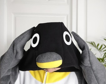 KIGURUMI Cosplay Romper Charactor animal Hooded Night clothes Pajamas Pyjamas Costume sloth  outfit Sleepwear penguin animal