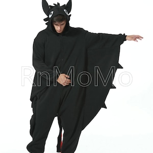 Lovers Cosplay Romper Charactor animal Hooded Nightclothes Pajamas Pyjamas Costume outfit Sleepwear dargon image 2