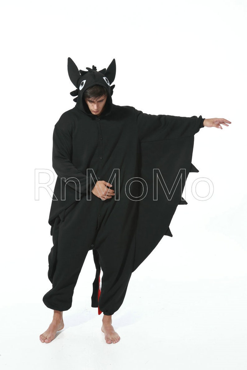 Lovers Cosplay Romper Charactor animal Hooded Nightclothes Pajamas Pyjamas Costume outfit Sleepwear dargon image 2