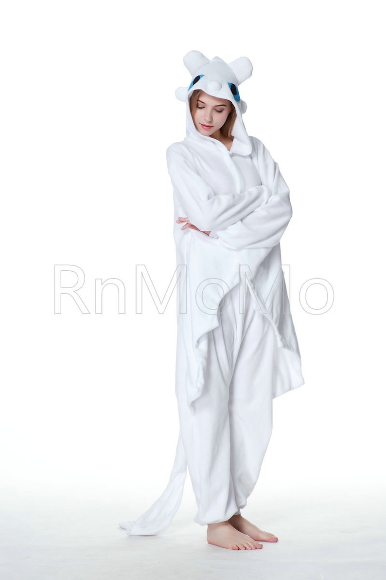 Lovers Cosplay Romper Charactor animal Hooded Nightclothes Pajamas Pyjamas Costume outfit Sleepwear dargon image 4