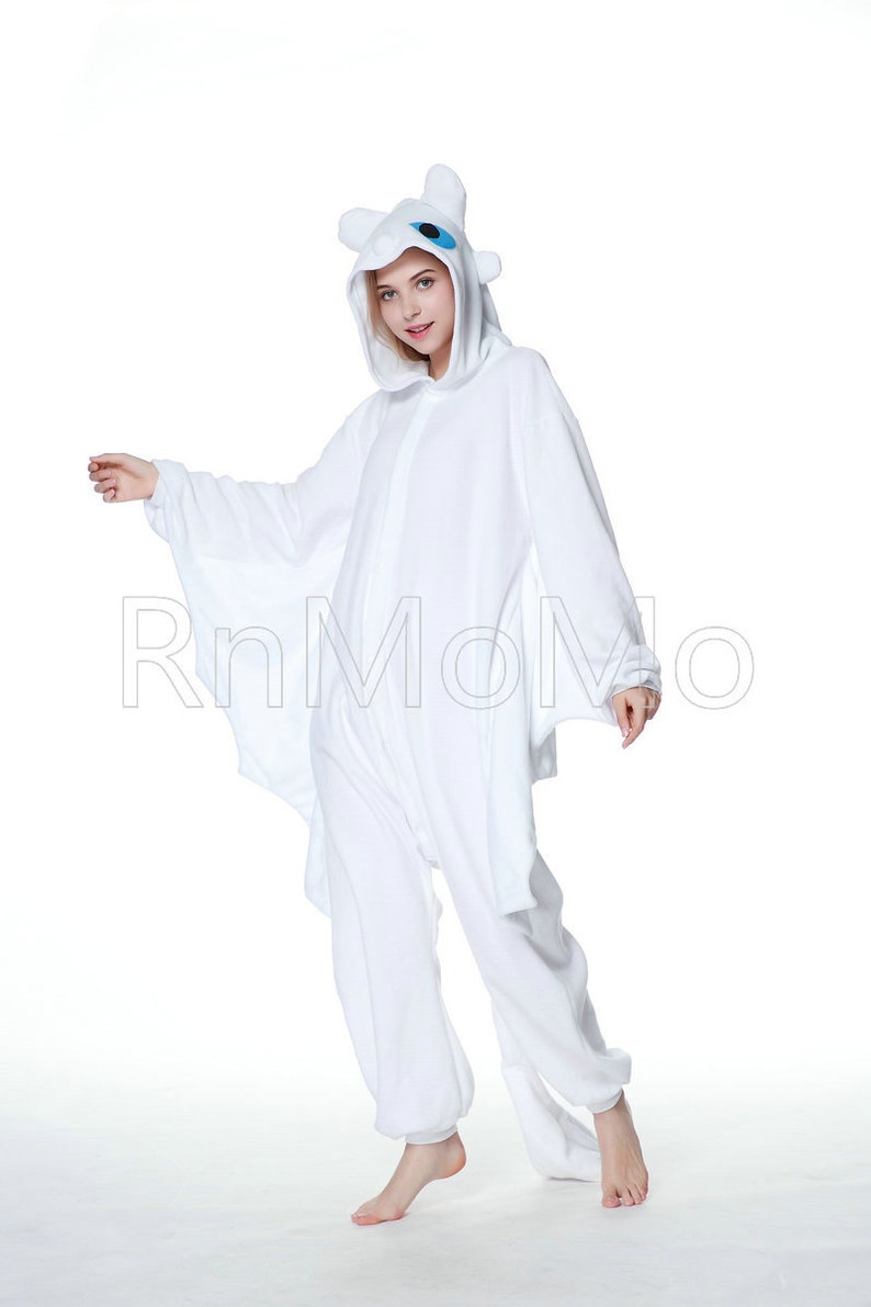 Lovers Cosplay Romper Charactor animal Hooded Nightclothes Pajamas Pyjamas Costume outfit Sleepwear dargon image 5