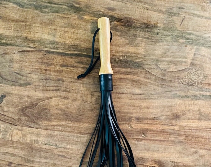 Black Evil Rubber Flogger