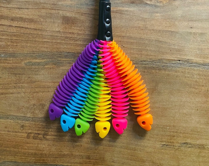Big Fish Bright Rainbow Flogger