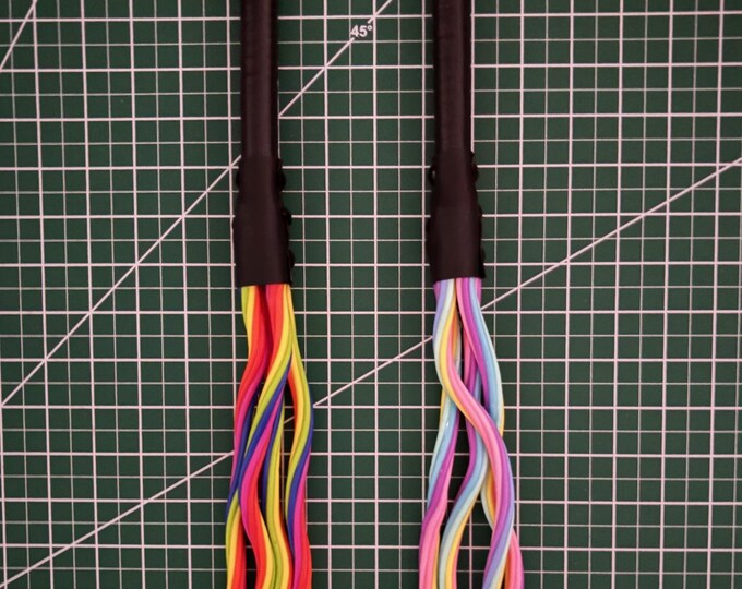 Solid Rainbow Licorice Flogger