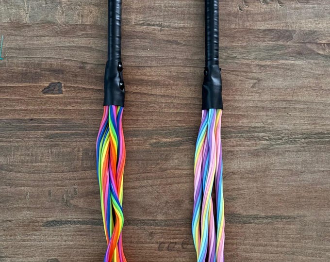 Solid Rainbow Licorice Flogger