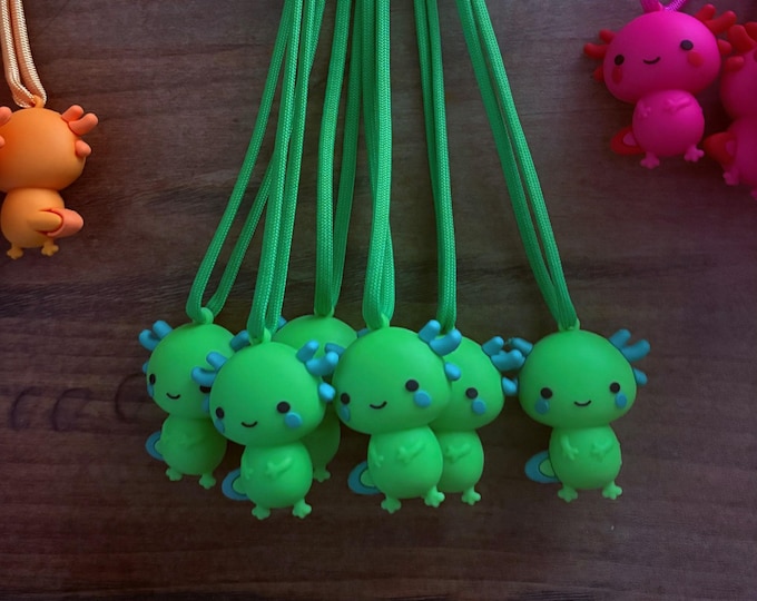Colorful Axolotyl Flogger
