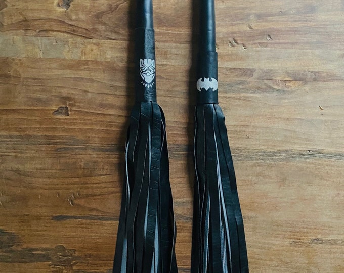 Hero Inspired Flogger with Black Handle