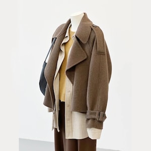 Wool Short Coat 