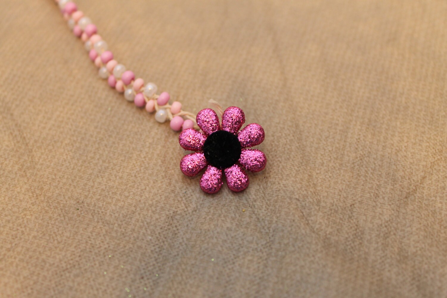 Daisy Pink + Green Bracelet main image 0