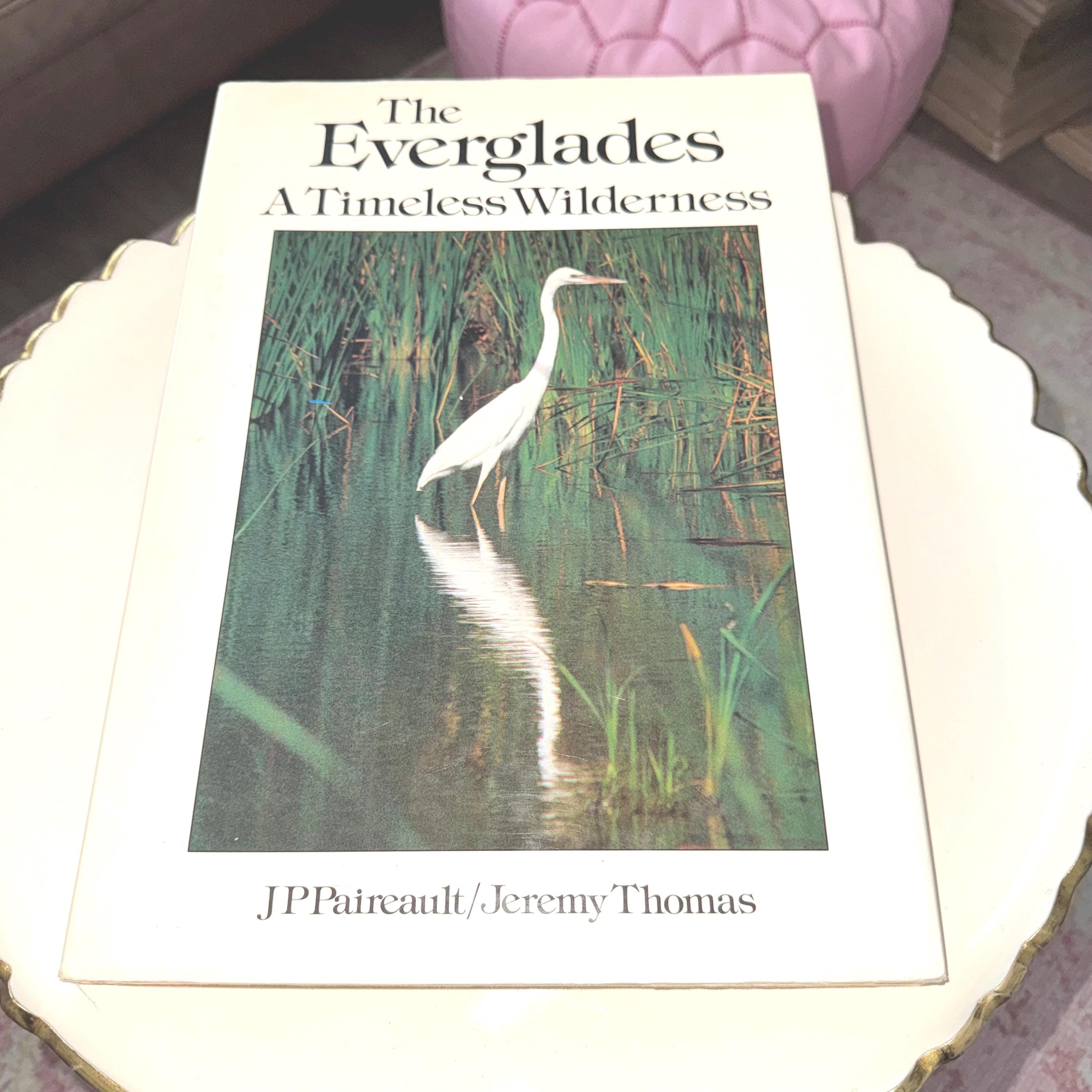 Vintage Everglades Photography Book 1985 Timeless Wilderness Nature Folio