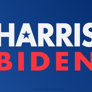 HARRIS-Biden Campaign Sign (Printable Digital Download)