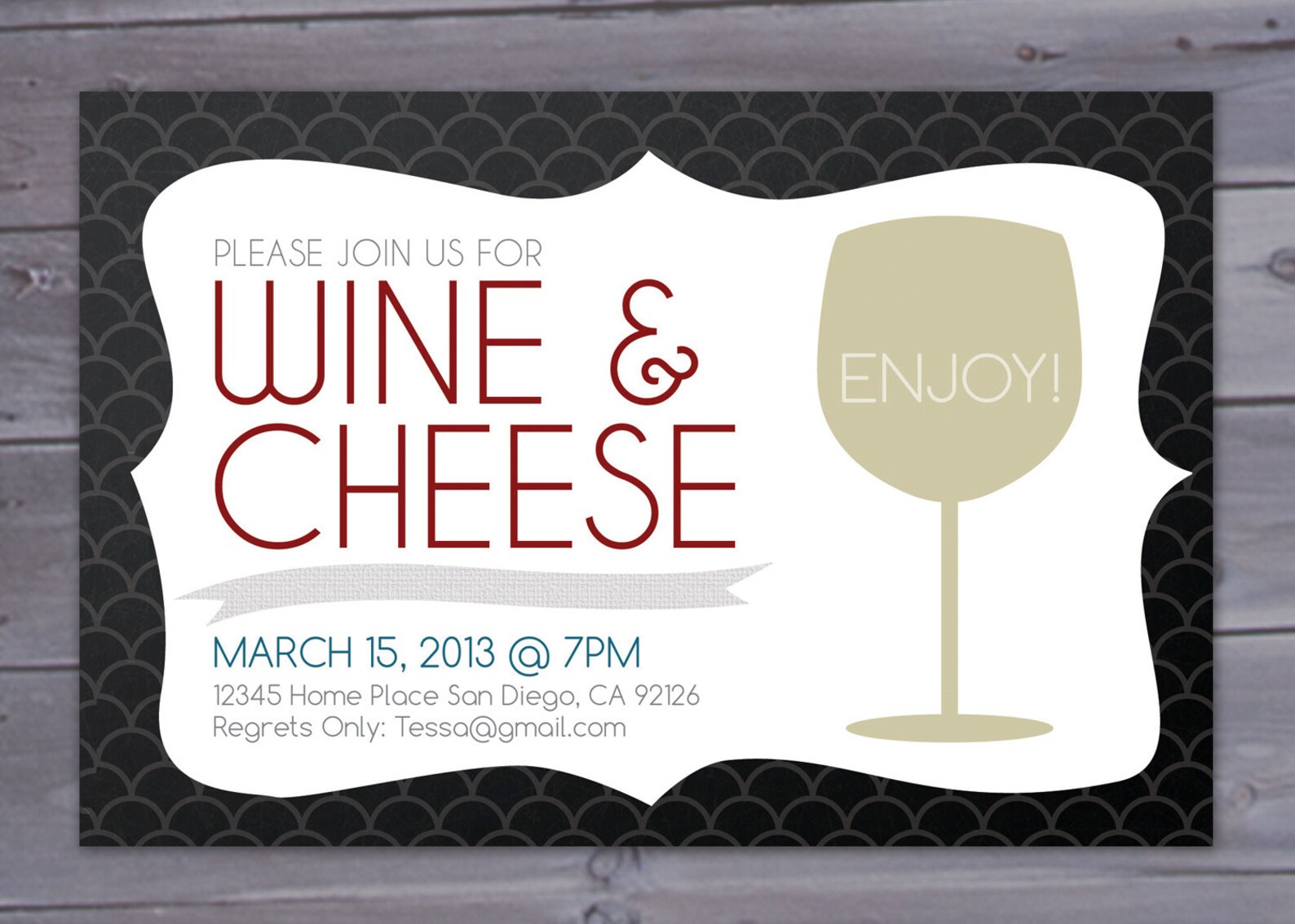 Wine and Cheese Party - Invitation Printable - Etsy