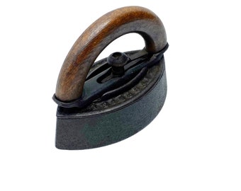 Sad Iron With Wooden Handle