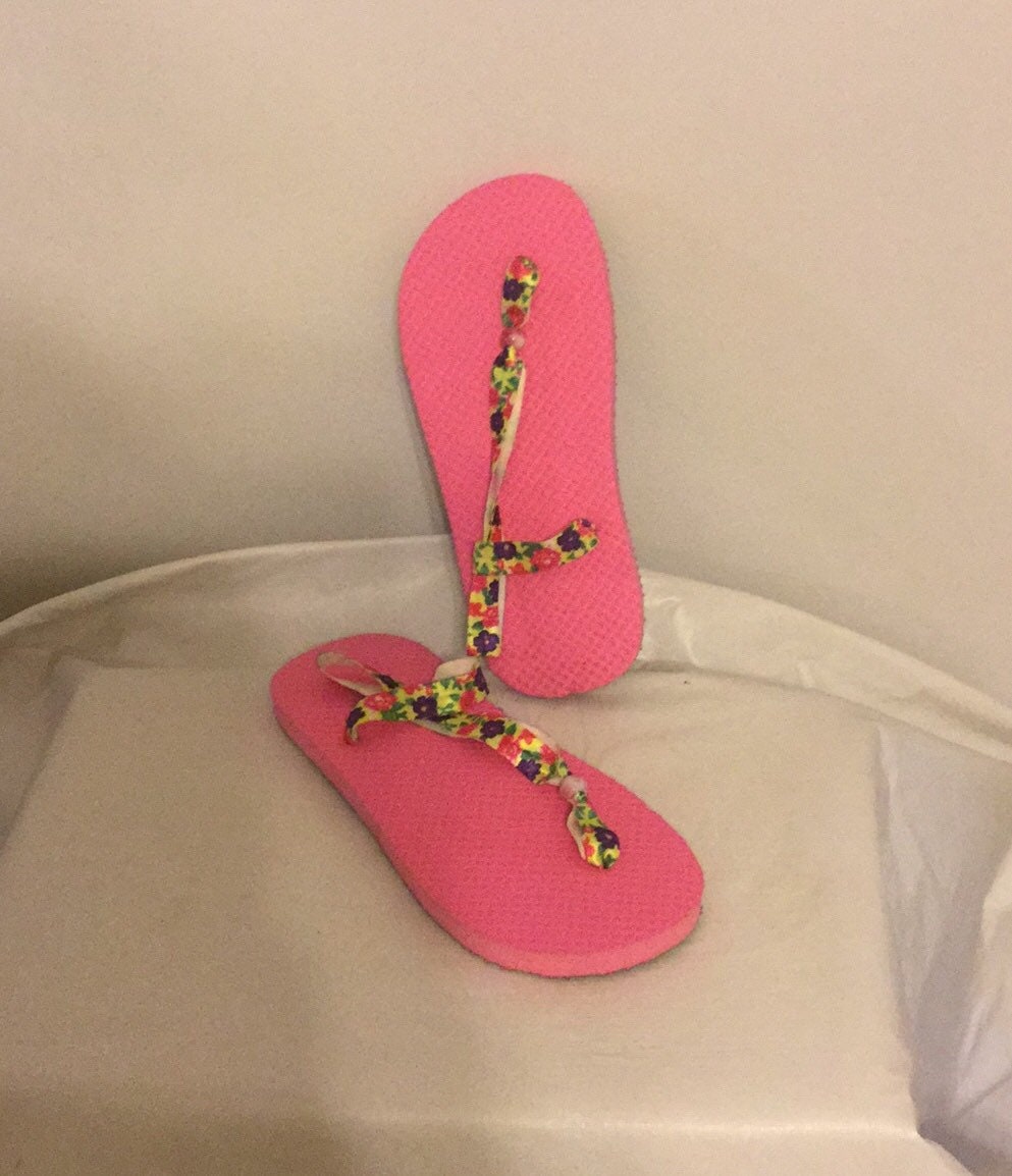 hard plastic flip flops